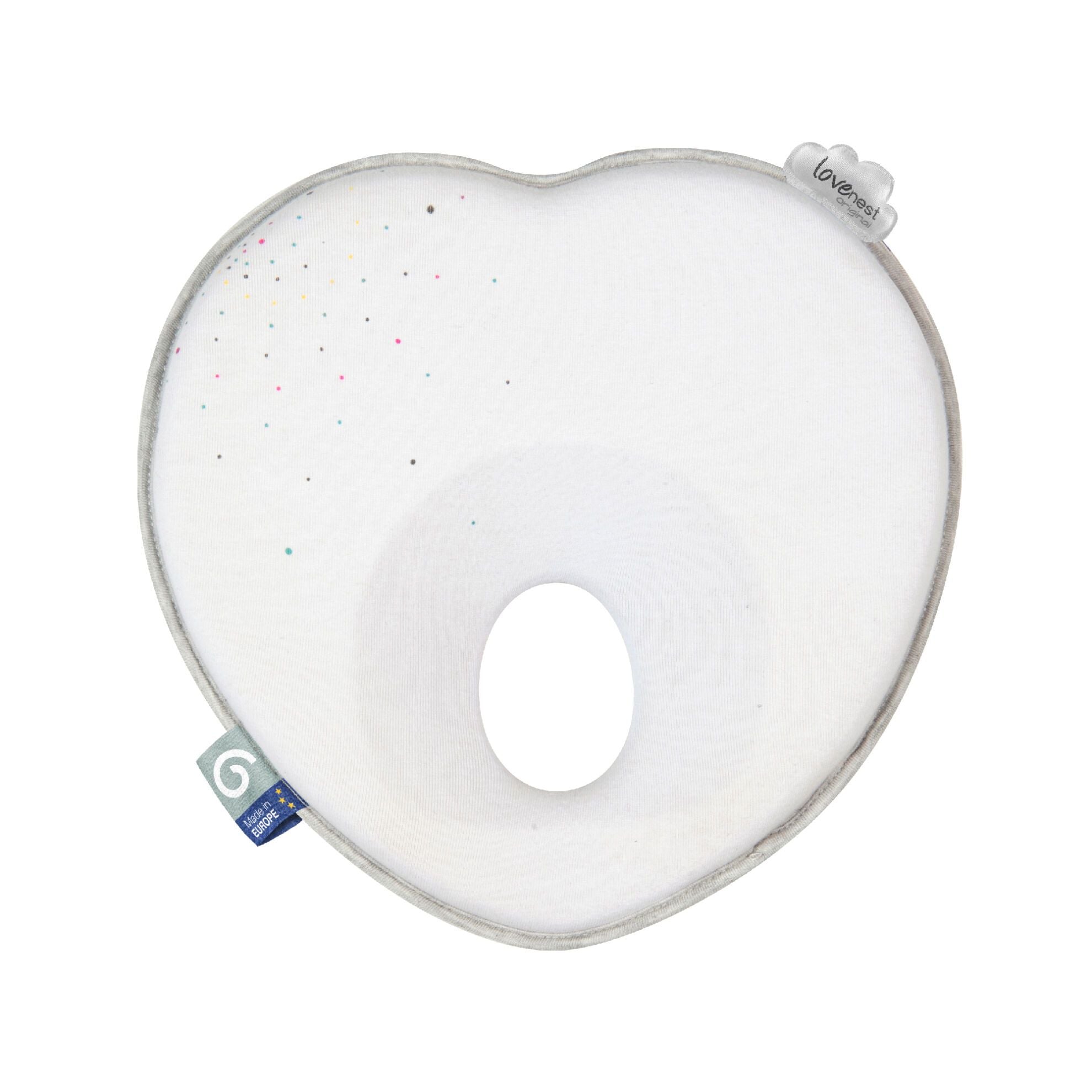 Babymoov Ergonomisch Babykussen (Loverest) - Wit (0-4m) - Babyhoofdkussen - MamaMilla
