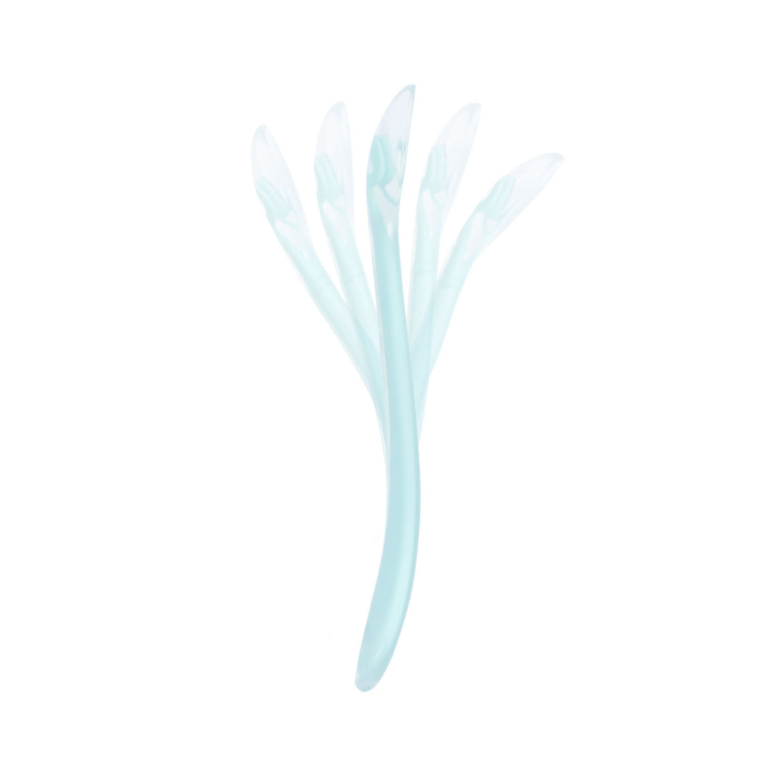 Babymoov Siliconen Lepels voor Puree en Pap +4 maanden - 5 stuks (set) - Bestek - MamaMilla