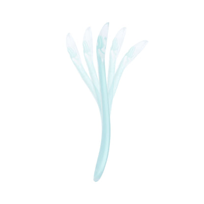 Babymoov Siliconen Lepels voor Puree en Pap +4 maanden - 5 stuks (set) - Bestek - MamaMilla