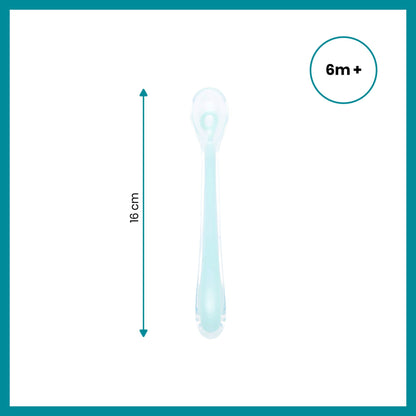 Babymoov Siliconen Lepels voor Puree en Pap +4 maanden - 5 stuks (set) - Bestek - MamaMilla