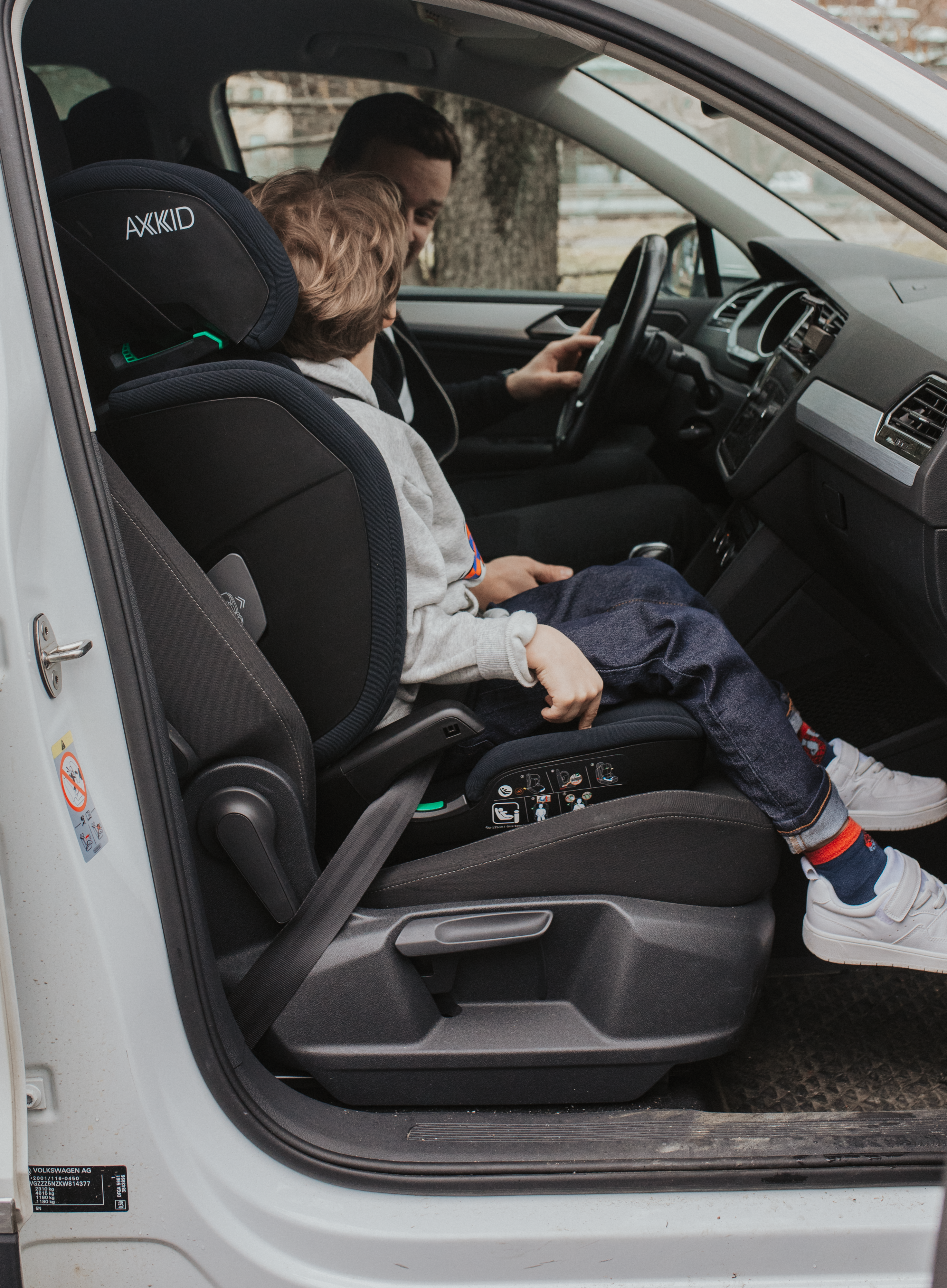Axkid Nextkid - Schelp Zwart - 100-150 cm (4 jaar t/m 12 jaar) - MamaMilla