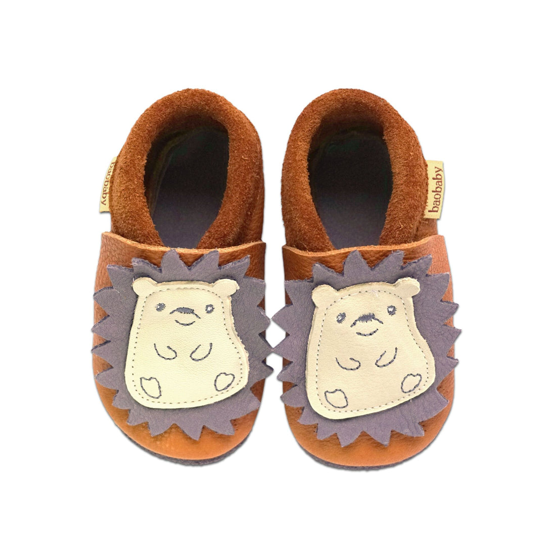 Baobaby Classic Babyschoentjes - Spikey Curry XXL - - MamaMilla