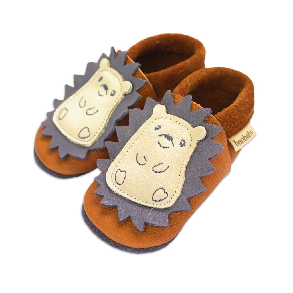 Baobaby Classic Babyschoentjes - Spikey Curry XXL - - MamaMilla