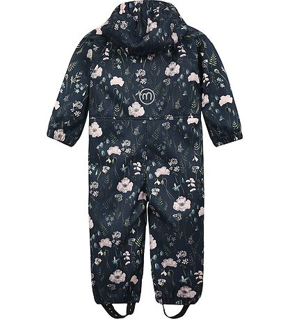 Minymo Softshell pak - Bloemen - Blue Nights - softshell - kind - MamaMilla