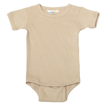 Joha body van biologisch katoen - Beige - Body - MamaMilla