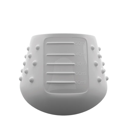Tidy Tot Siliconen Beker - My First Cup - Grijs - Beker - MamaMilla