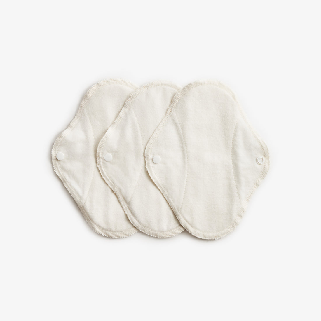 Imse Vimse Inlegkruisjes (doekjes) in biologisch katoenen flanel - 3 stuks - Naturel - Inlegkruisjes - MamaMilla