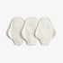 Imse Vimse G-string Inlegkruisjes (stoffen pads) in Biologisch Katoenflanel - 3 stuks - Naturel - Inlegkruisjes - MamaMilla