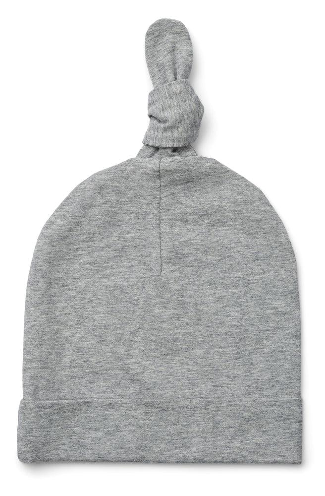 Liewood Baby Muts - Adora - Lichtgrijs Melange - Babymutsje - MamaMilla