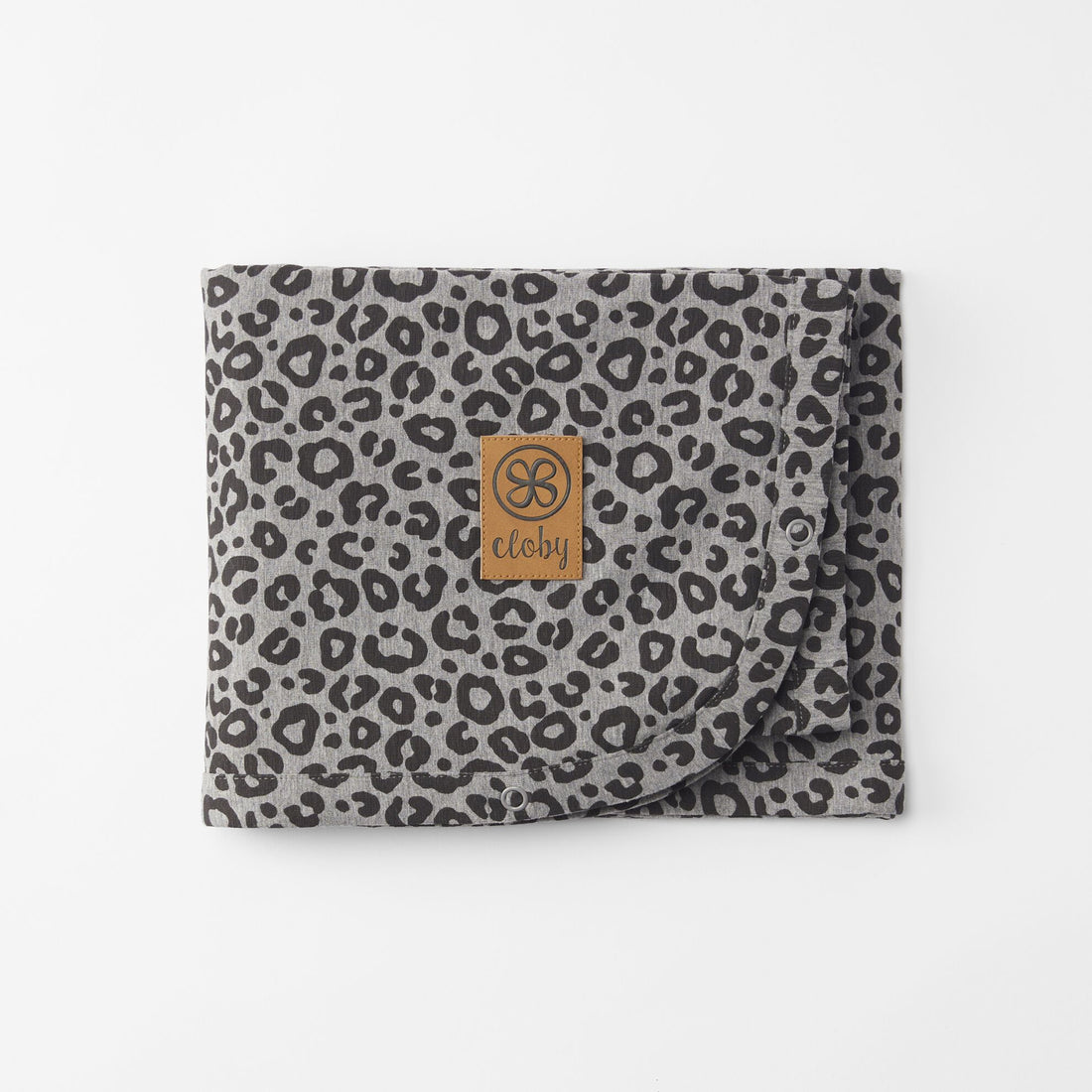 Cloby UV-deken met UPF 50+ - Leopard Black Grey - UV-deken - MamaMilla