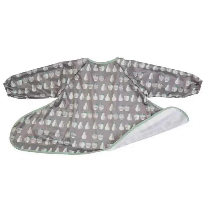 Tidy Tot Slab, Dienblad en Lepel - SET - Grijs - Slab met mouwen - MamaMilla