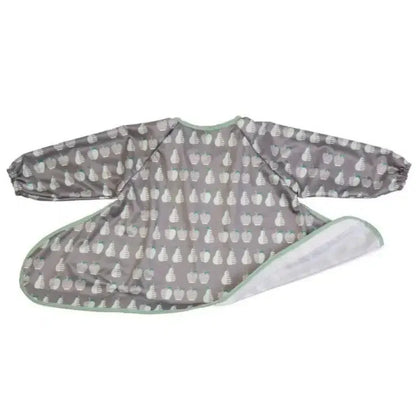 Tidy Tot Slab, Dienblad en Lepel - SET - Grijs - Slab met mouwen - MamaMilla
