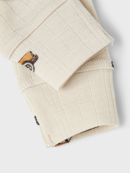 Name it leggings in wol - Motief - Moonbeam - Broek - MamaMilla