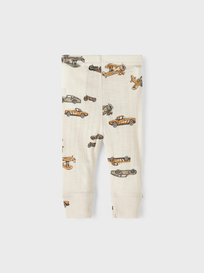 Name it leggings in wol - Motief - Moonbeam - Broek - MamaMilla