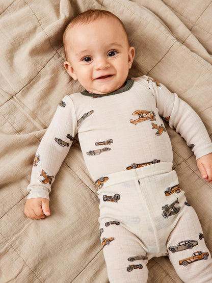 Name it leggings in wol - Motief - Moonbeam - Broek - MamaMilla