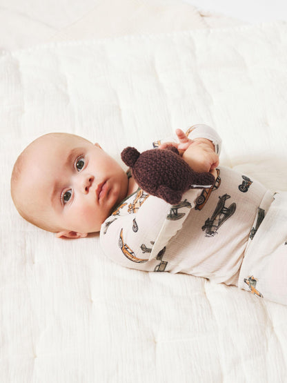 Name it leggings in wol - Motief - Moonbeam - Broek - MamaMilla
