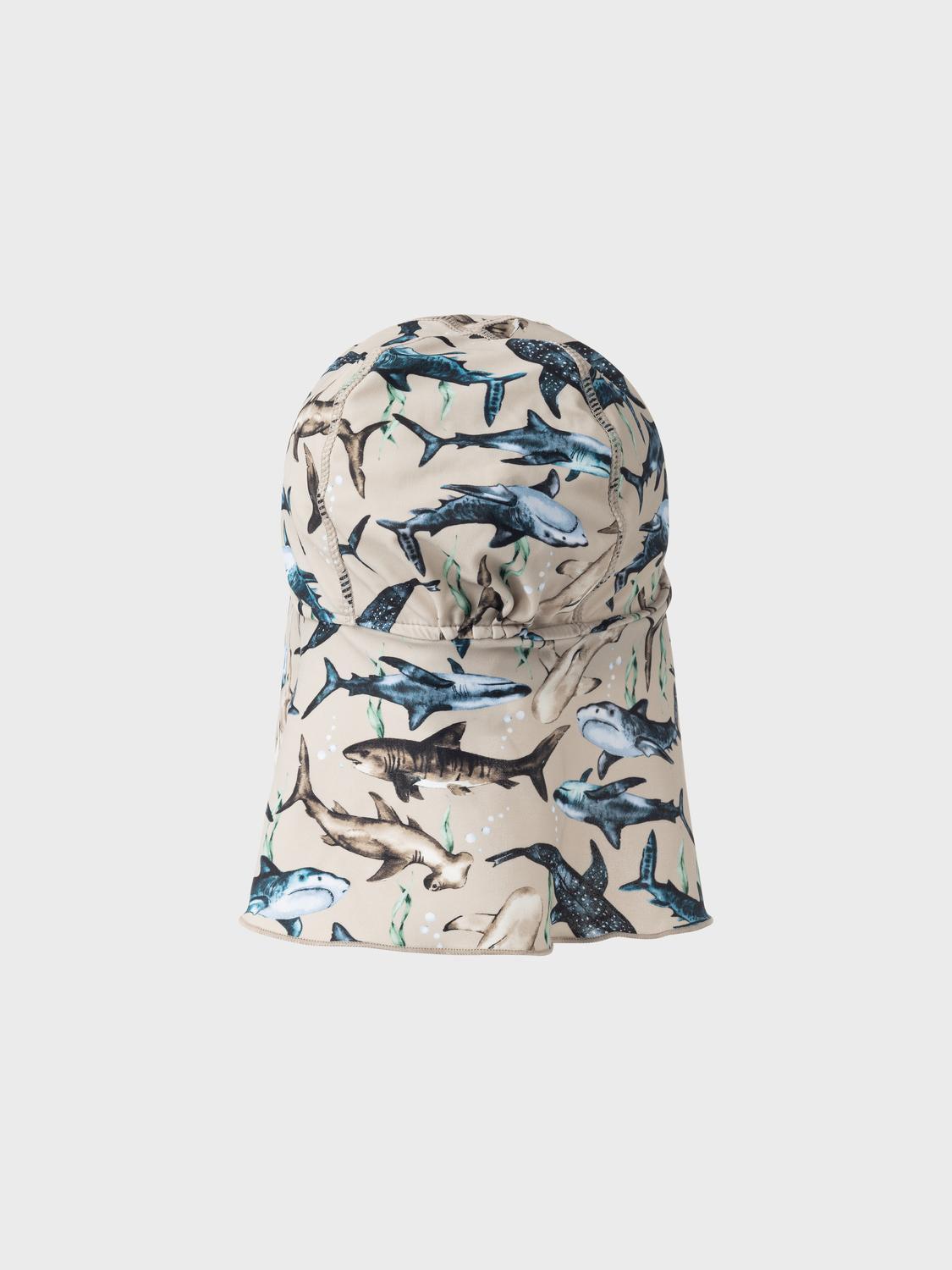 Noem het zonne- en zwemhoed met schaduw - Zilo - Pure Cashmere - Zonnehoed - MamaMilla