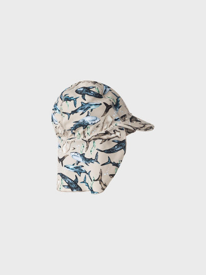 Noem het zonne- en zwemhoed met schaduw - Zilo - Pure Cashmere - Zonnehoed - MamaMilla