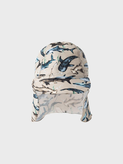 Noem het zonne- en zwemhoed met schaduw - Zilo - Pure Cashmere - Zonnehoed - MamaMilla