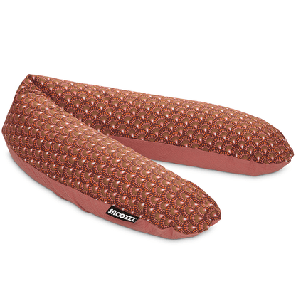 Snoozzz Zwangerschaps- en voedingskussen - Ginza Marsala - Voedingskussen - MamaMilla