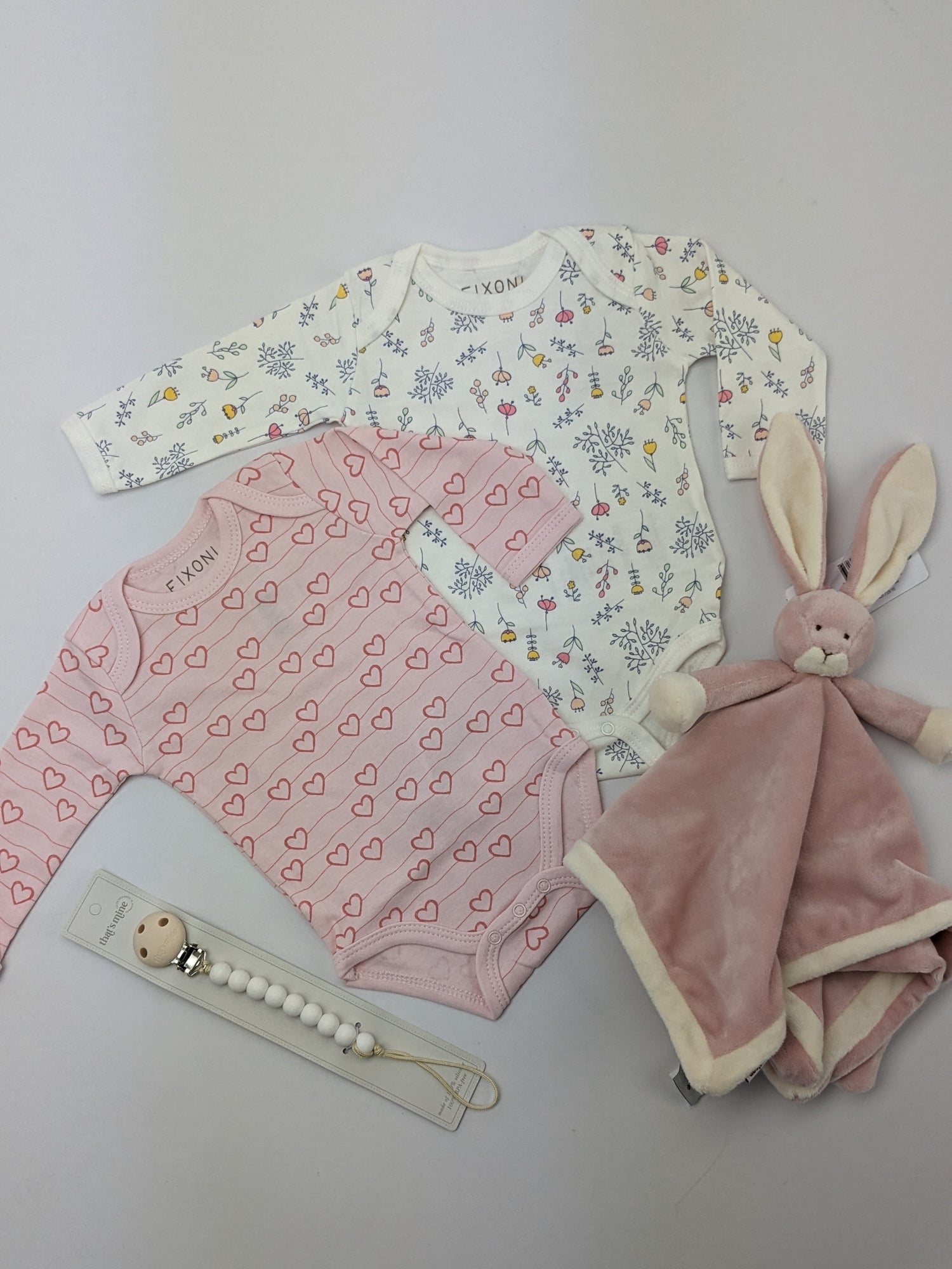 Fixoni body - New Nadja - Hartjes - Roze - Kleding - MamaMilla