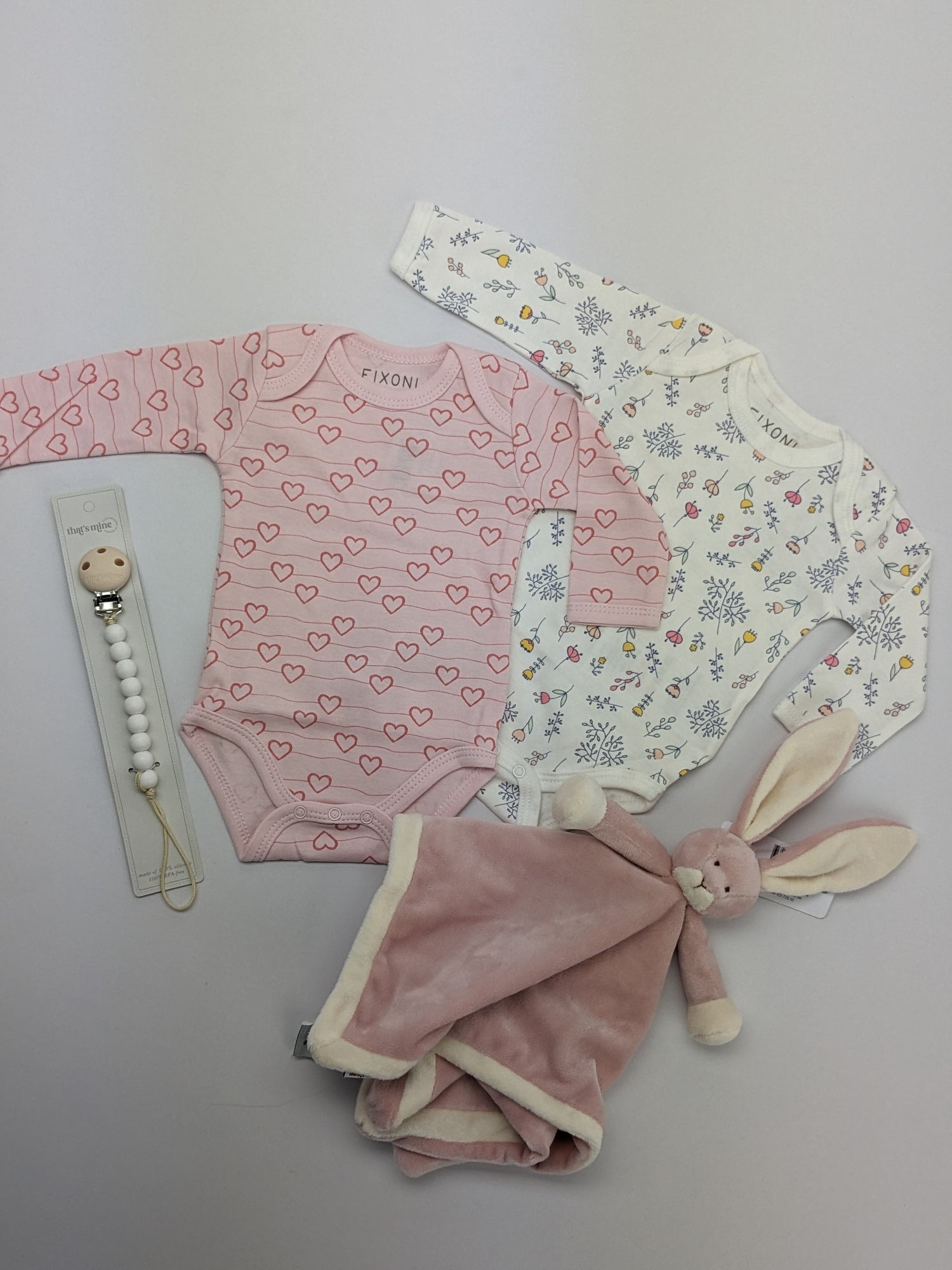Fixoni body - New Nadja - Hartjes - Roze - Kleding - MamaMilla