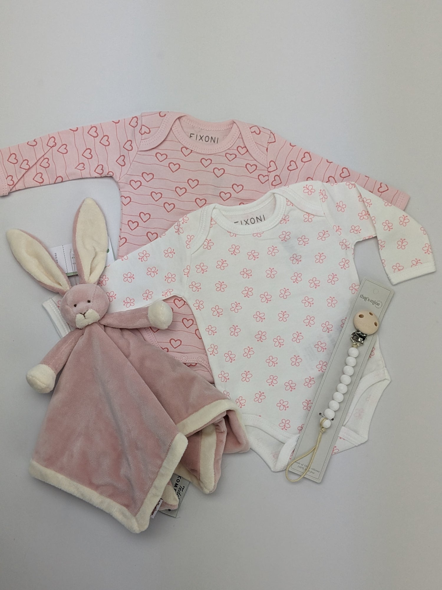 Fixoni body - Nieuw Nadja - Vlinder - Wit - Kleding - MamaMilla
