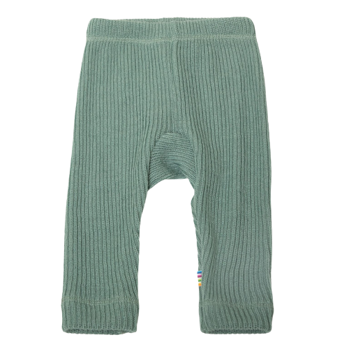 Joha legging in dikke rib - Wol - Mint - Legging - MamaMilla