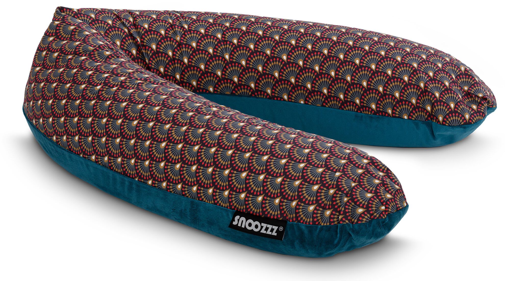 Snoozzz Zwangerschaps- &amp; voedingskussen - Paon - Voedingskussen - MamaMilla