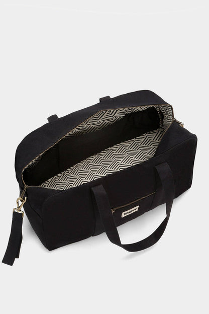 Hindbag Pusletaske Økologisk Bomuld Sort