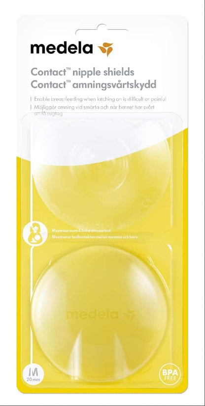 Medela Zoogcompressen (borstschild) 2 stuks – maat M, 20 mm