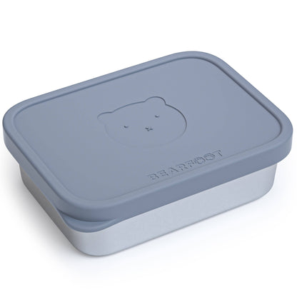 BEARFOOT Bento Stalen Lunchbox Met 4/6 Vakken (verstelbaar) - Blauw: 700 ml - Lunchbox - MamaMilla