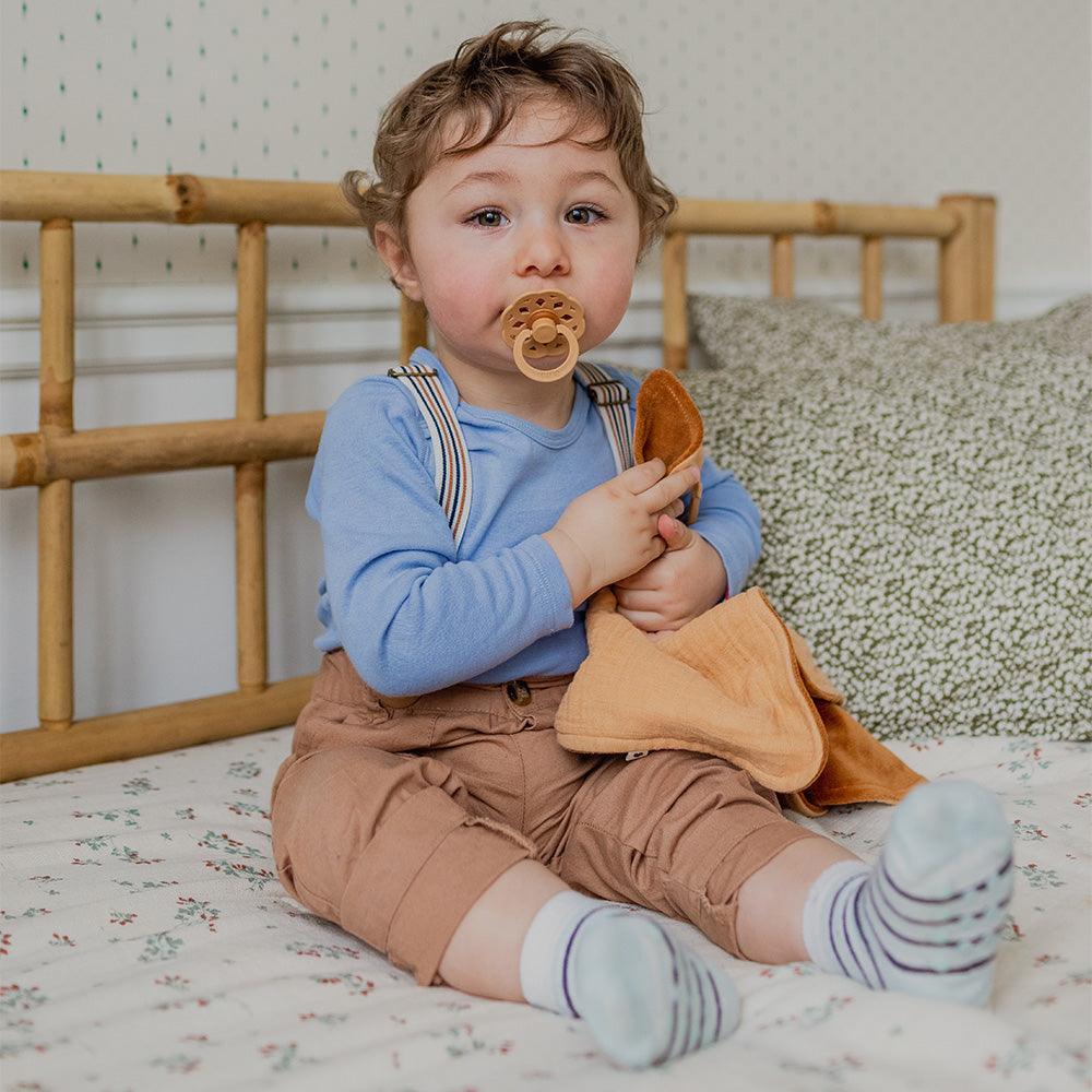 BIBS Kangoeroe mousseline speen "Blush" (biologisch katoen) - MamaMilla