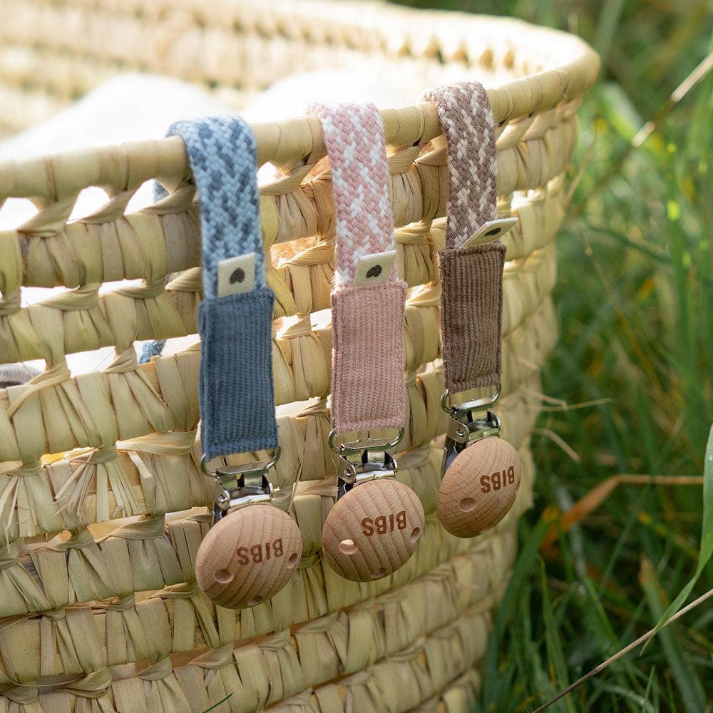 BIBS Speenkoord Blush/Ivoor - MamaMilla