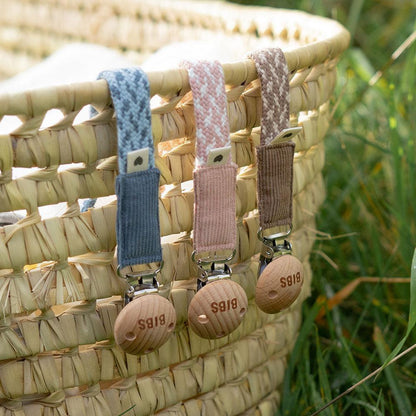 BIBS Speenkoord Blush/Ivoor - MamaMilla