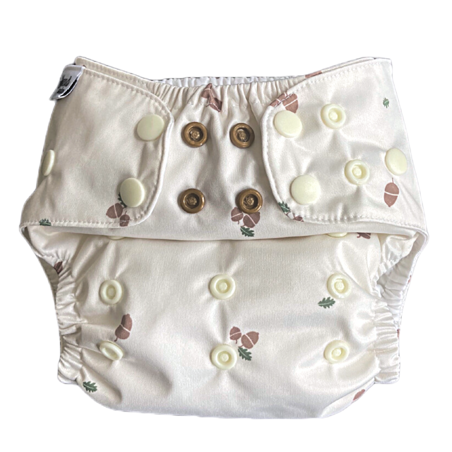 Het Zweedse bos | Zakluier | Slank 3-15kg: Hopbloemen beige / Geen inzetstukken - - MamaMilla