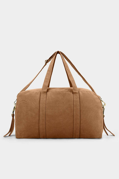 Hindbag Pusletaske Økologisk Bomuld Brun