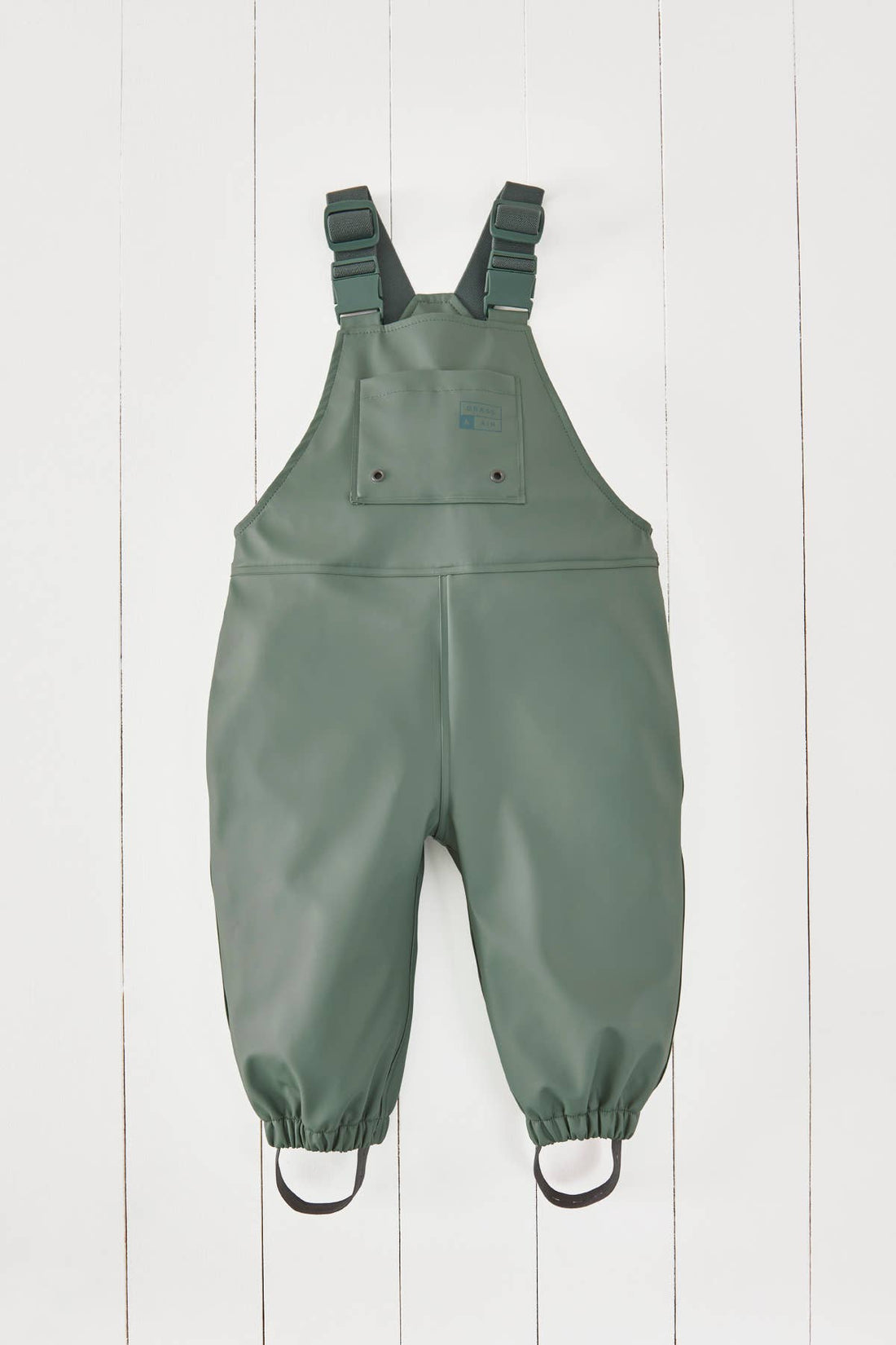 Grass &amp; Air khaki regnbukser til børn