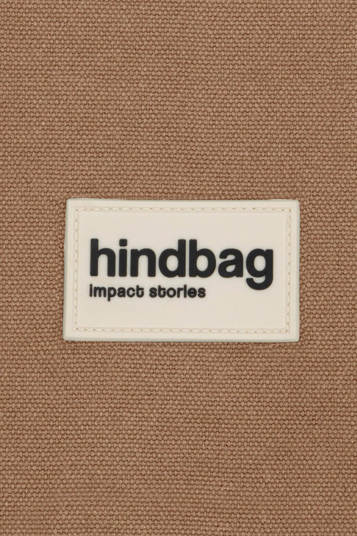 Hindbag Pusletaske Økologisk Bomuld Brun