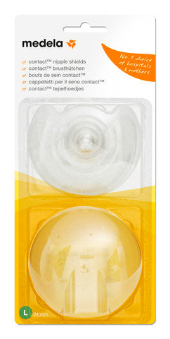 Medela Zoogcompressen (borstschild) 2 stuks – maat L, 24 mm