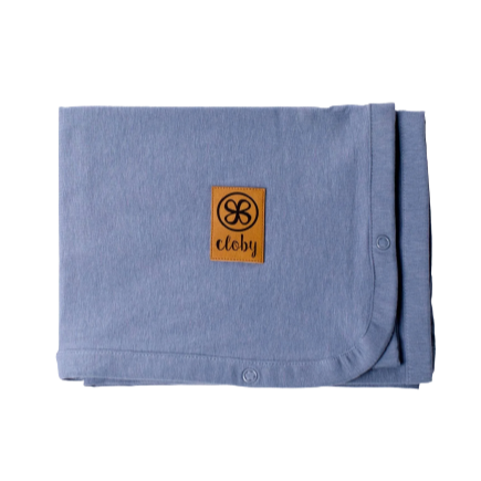 Cloby UV-deken met UPF 50+ - Dusty Blue - UV-deken - MamaMilla