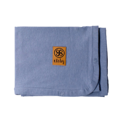 Cloby UV-deken met UPF 50+ - Dusty Blue - UV-deken - MamaMilla
