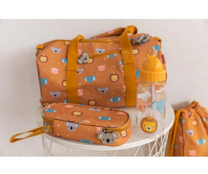 Drinkfles met schenktuit in tritan kunststof - 500 ml - Animal Friends - Drinkfles in kunststof - MamaMilla