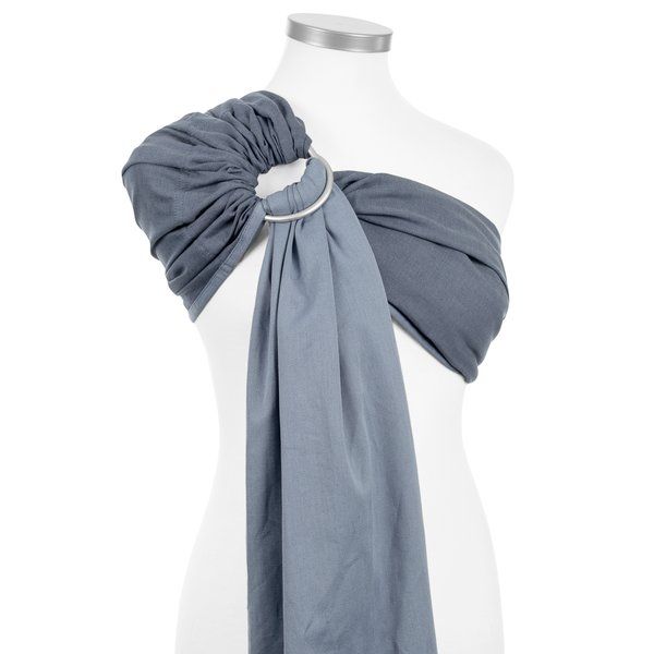 Fidella Ringslynge - Chevron - Denim Blue - - MamaMilla