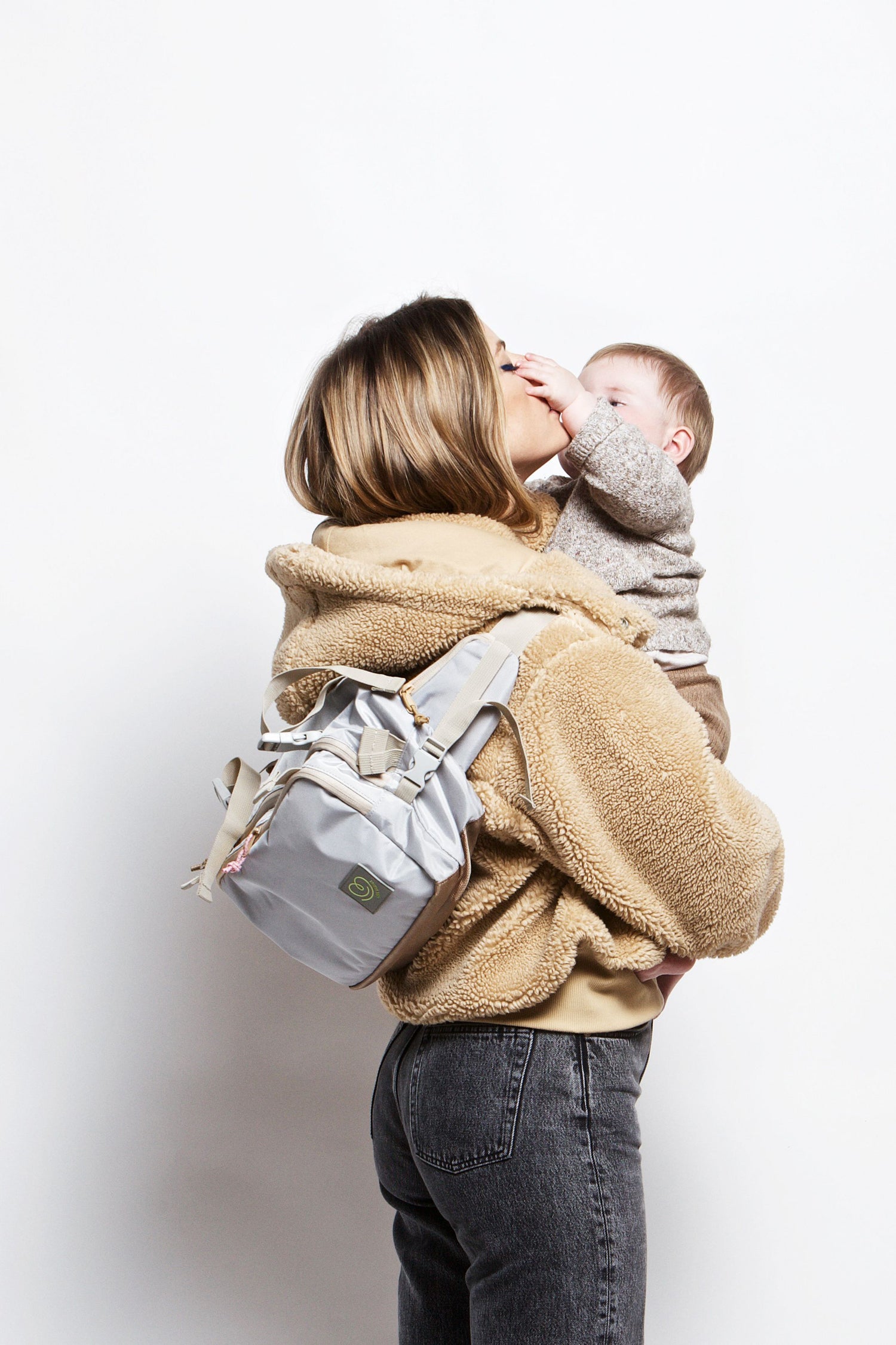 Love radius - CaravanBag - Multibag en heupdrager in één - Grijs - Luiertas - MamaMilla