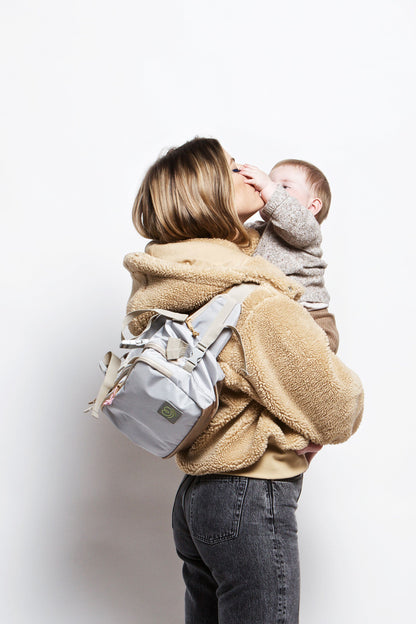 Love radius - CaravanBag - Multibag en heupdrager in één - Grijs - Luiertas - MamaMilla