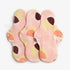 Imse Vimse Servet (stoffen luier) in Biologisch Katoen Jersey - 3 stuks - Pink Hoop - Servet - MamaMilla
