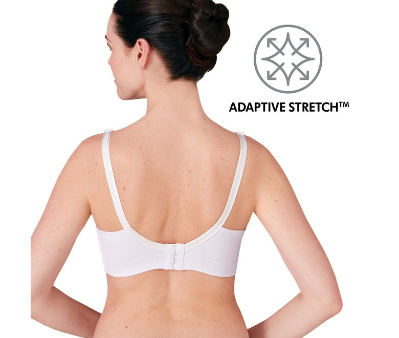 Medela Comfortabele 3-in-1 voedings- en kolfbeha, wit, maat M - MamaMilla