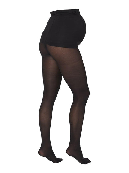 Mamalicious nylon zwangerschapskousen (50 denier) 2-pack - zwangerschapskleding - MamaMilla