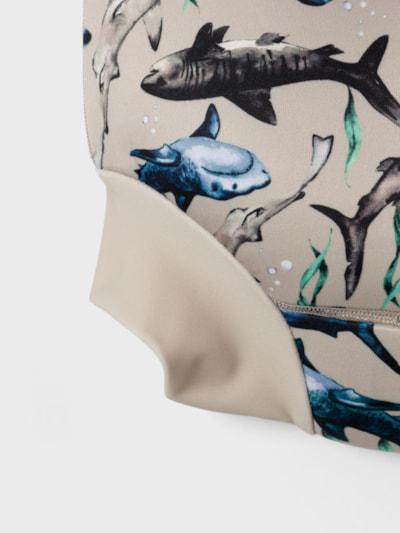 Name It Zwemkleding - Zilo - Sharks - Pure Cashmere - Zwemkleding - MamaMilla